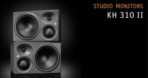 Neumann KH 310 II: o monitor de estúdio de 3 vias passa ao DSP