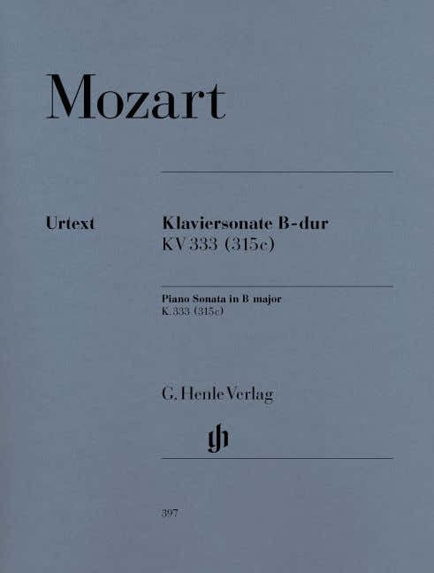 Mozart W.a. - Piano Sonata B Flat Major K. 333 (315C)