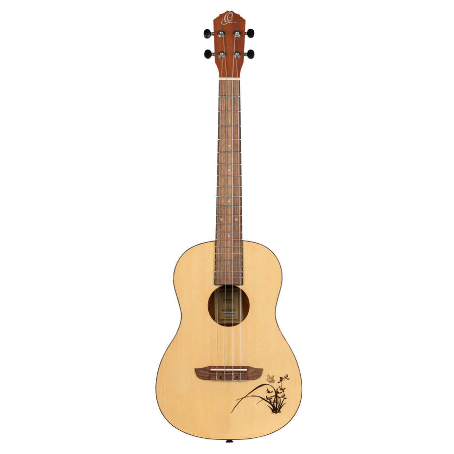 Ukulele barítono em abeto