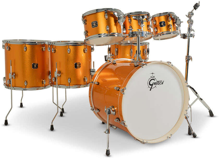Conjunto de bateria Energy Orange Sparkle