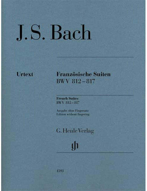 Bach J.S. - Suites Francaises BWV 812-817 (sans Doigtes)