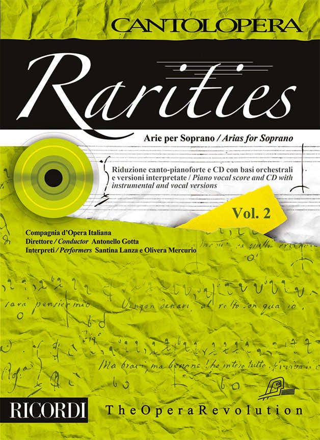 Cantolopera: Rarities - Arie Per Soprano Vol. 2