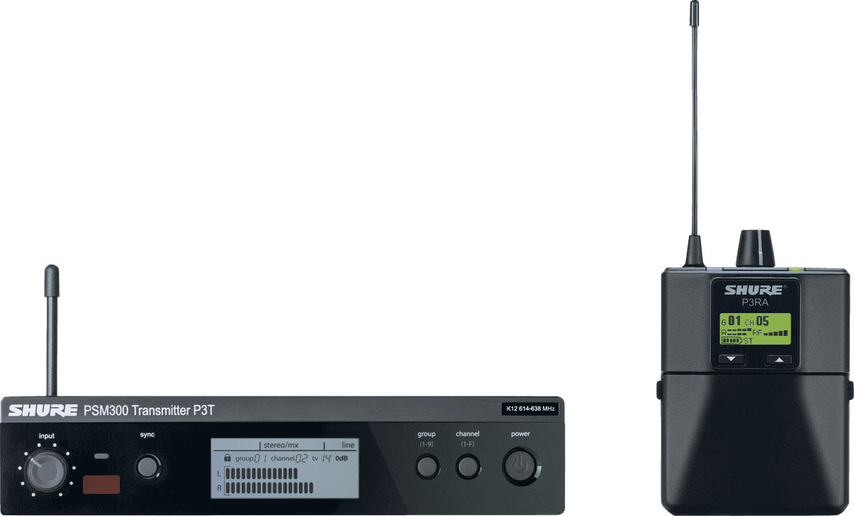 PSM 300 PREMIUM - PACK TRANSMITTER RECEIVER - K3E