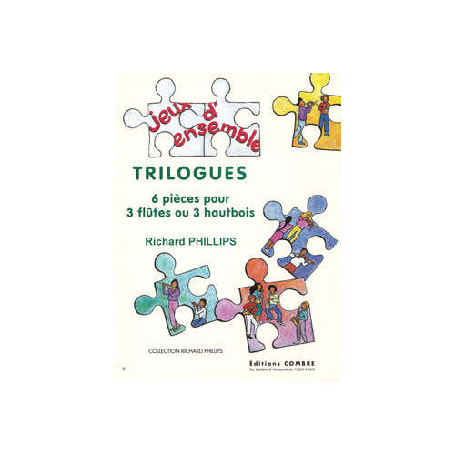 Phillips - Trilogues (6 Peças) - 3 Flautas Ou 3 Oboés