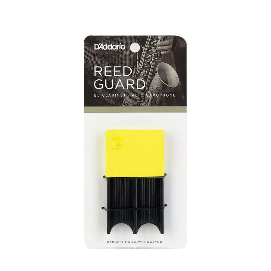 CLARINET REED GUARD - YELLOW