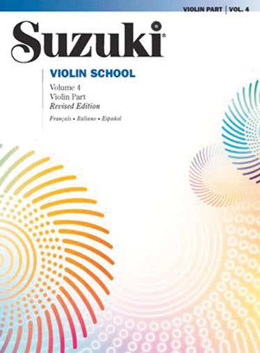 Suzuki - Violin School 4 - Partie Violon