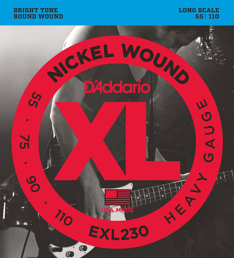 EXL230 Enroladas a níquel escala longa pesadas 55-110