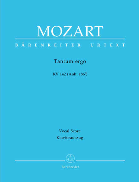 Barenreiter Moz W.A. - Tum Ergo Kv 142 (Anh. 186D) - Reduction Ch Piano