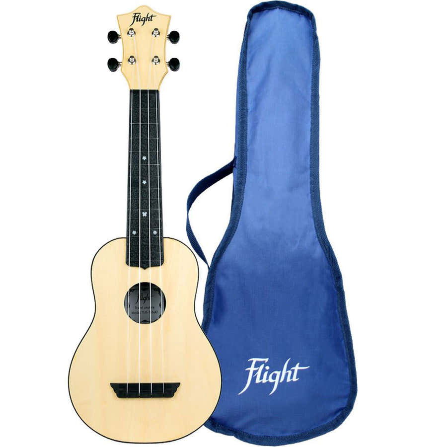 Tus35 Ukulele de viagem em ABS - Natural