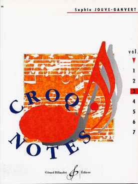 Jouve-Ganvert Sophie - Croq'Notes Cahier 3 3E Annee