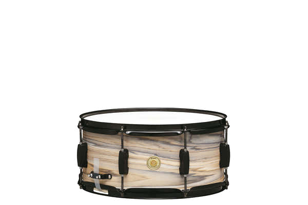 Tama WOODWORKS 6.5"X14" NATURAL ZEBRAWOOD WRAP