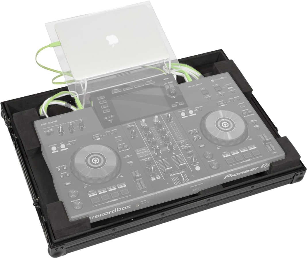 Pro XDJ-RR Suporte de acrílico preto