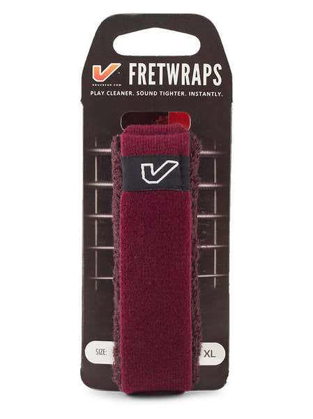 Gruvgear FretWraps Vinho borgonha - Extra grande