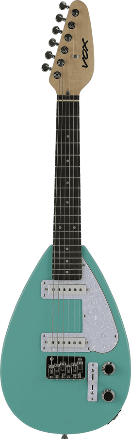 Mini Electric Guitar Aqua Green