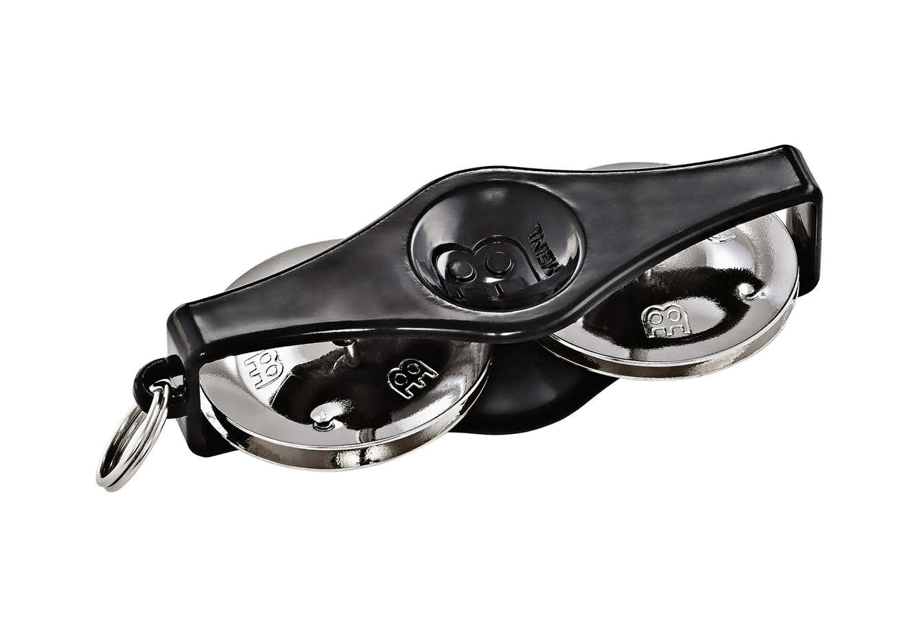 KRT-BK - KEY RING TAMBOURINE BLACK