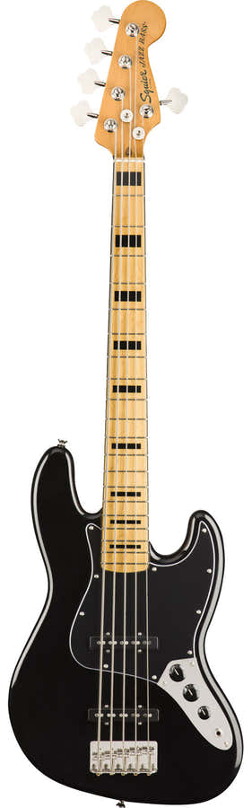 Jazz Bass V 70S Classic Vibe Mn Preto