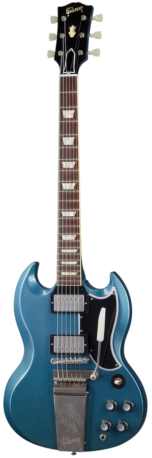 Sg Standard 1964 Reedição com Maestro Ultra Light Aged Pelham Blue Cs Mlc