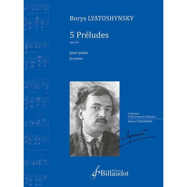 Lyatoshynsky Borys - 5 Preludes Opus 44