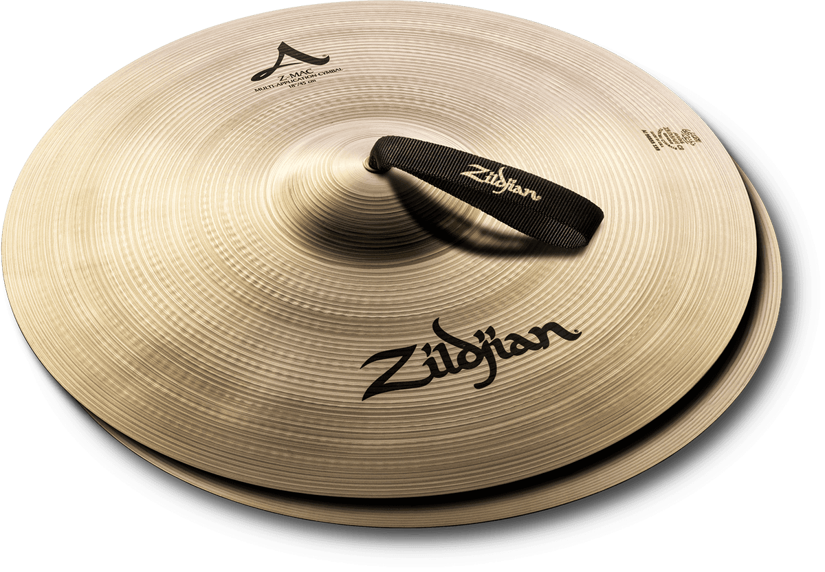 A0477 Pratos de Choque Marching Z Mac 18" Par