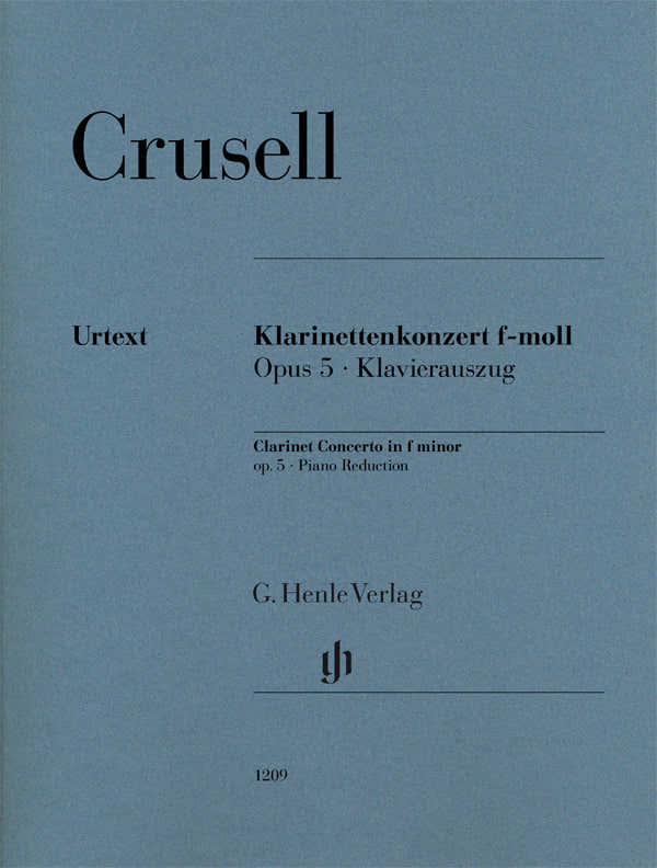 Crusell B.H. - Clarinet Concerto In F Minor Op.5 - Clarinette & Piano