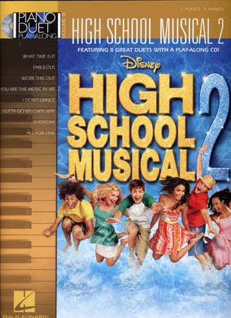 PIANO DUET PLAY ALONG VOL.18 HIGH SCHOOL MUSICAL 2 + CD