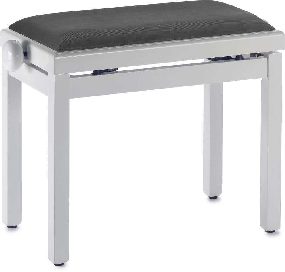Banqueta para teclado PB39 WHP VBK Branco brilhante