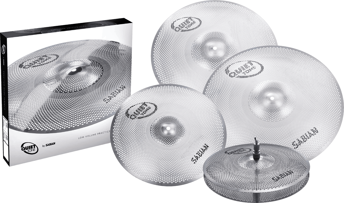 QTPC504 - PRATOS QUIET TONE SILENT CYMBALS 14 - 16 - 18 - 20"