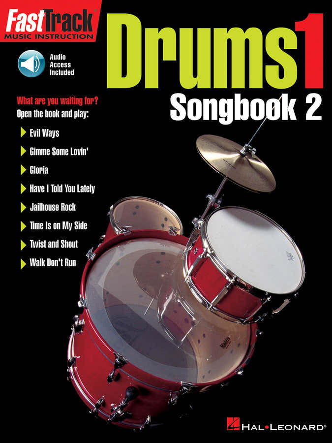 FAST TRACK - DRUMS VOL.1 SONGBOOK + 2 AUDIO EN LIGNE