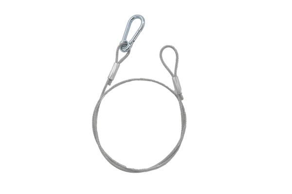 Algam Lighting Linga De Segurança 3 mm 75 cm Prateado