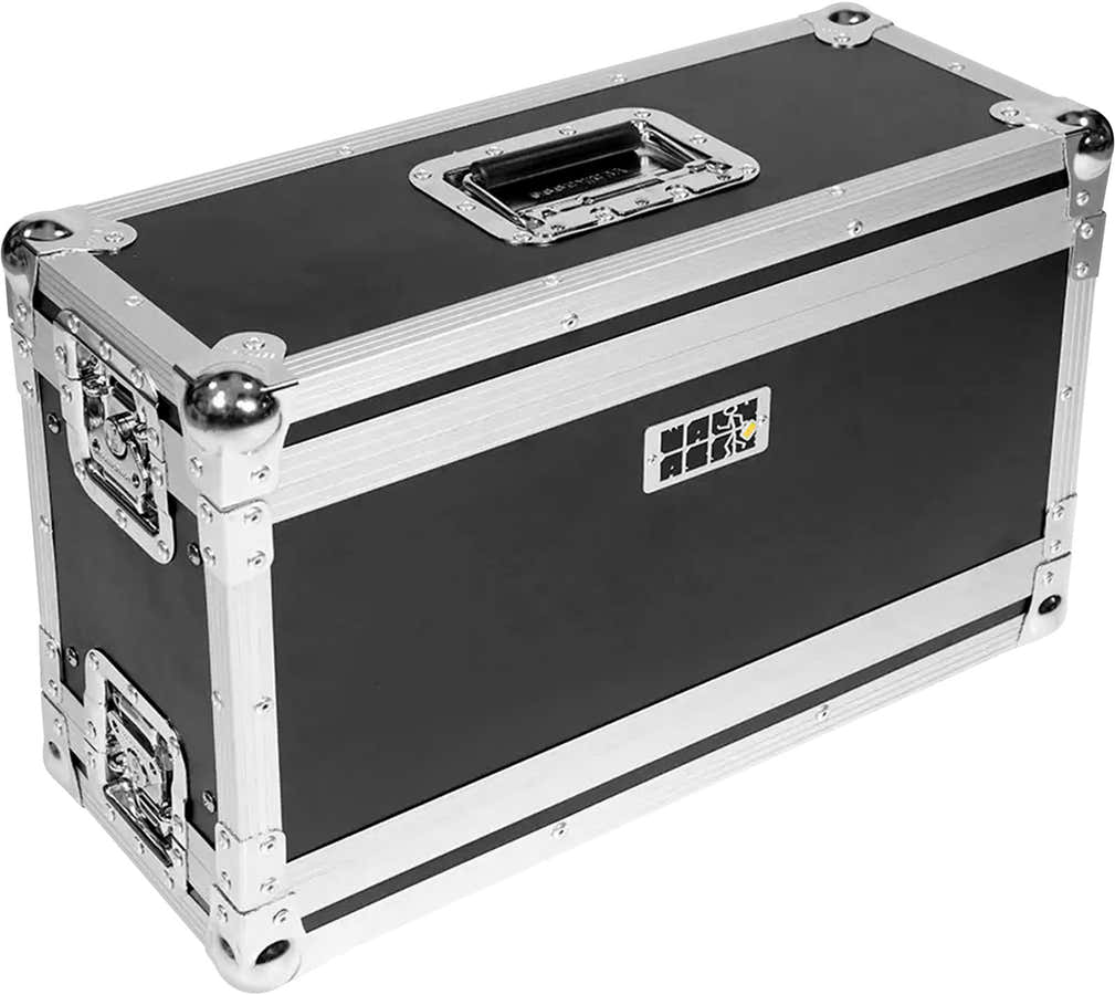 Rack 4U meio para microfones