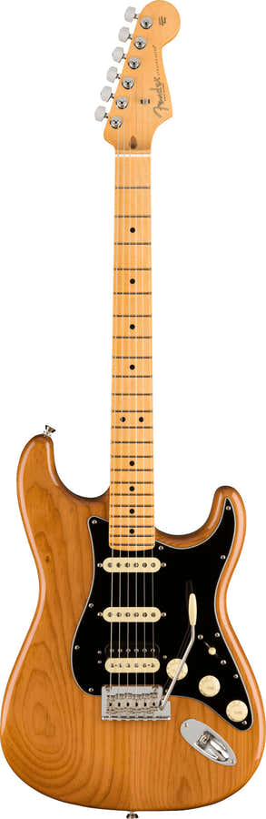 Stratocaster HSS American Professional II MN Pinho Tostado