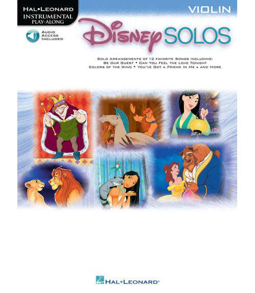 Disney Solos For Violin + MP3 - Violin