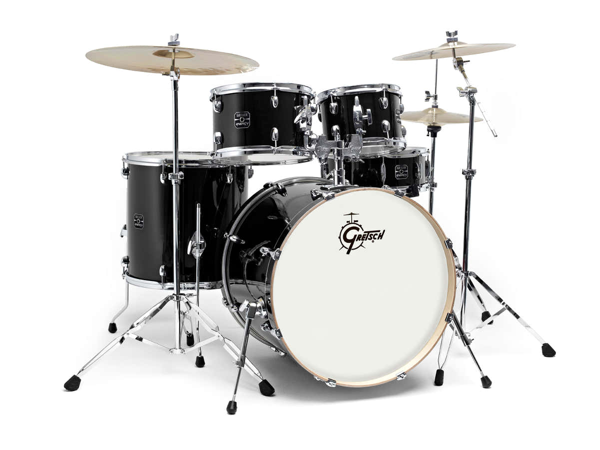 GE2-E825TK-BK - NEW ENERGY STAGE 22" BLACK + PRATOS PAISTE 101