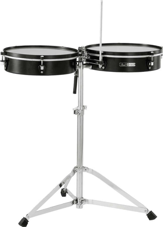 TRAVEL LATIN TIMBALES WITH STAND 14 AND 15