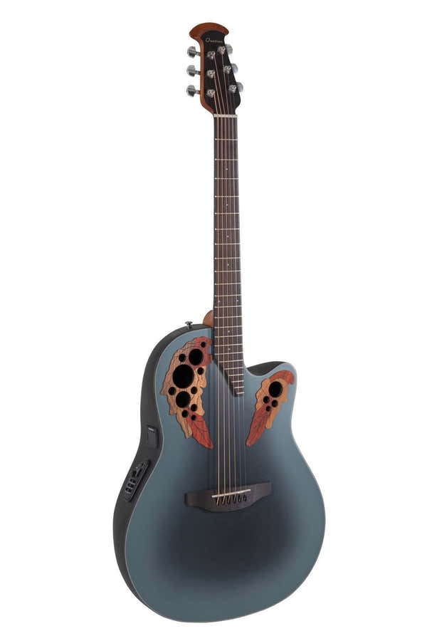 E-Acoustic Guitar Celebrity Elite Mid Cutaway Reverse Blue Burst