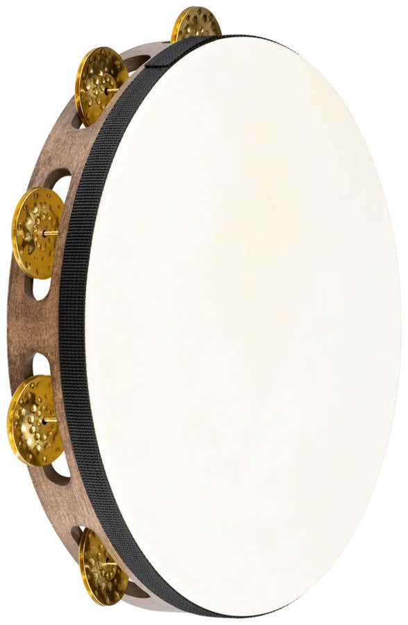 VINTAGE GOAT SKIN WOOD TAMBOURINES