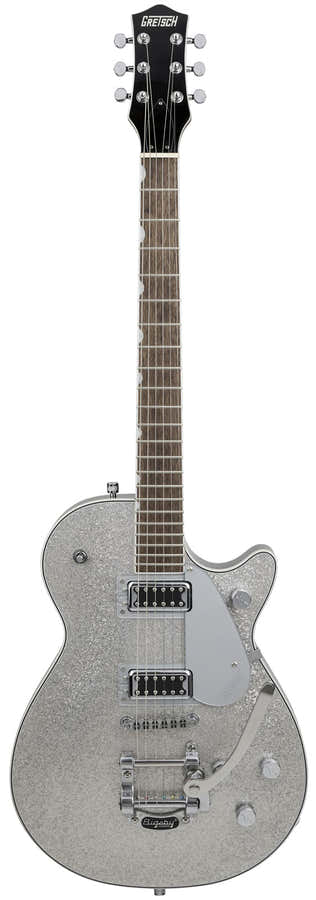 G5230T Electromatic Sparkle Jet Ft Single-Cut com Bigsby Lrl Prateado brilhante