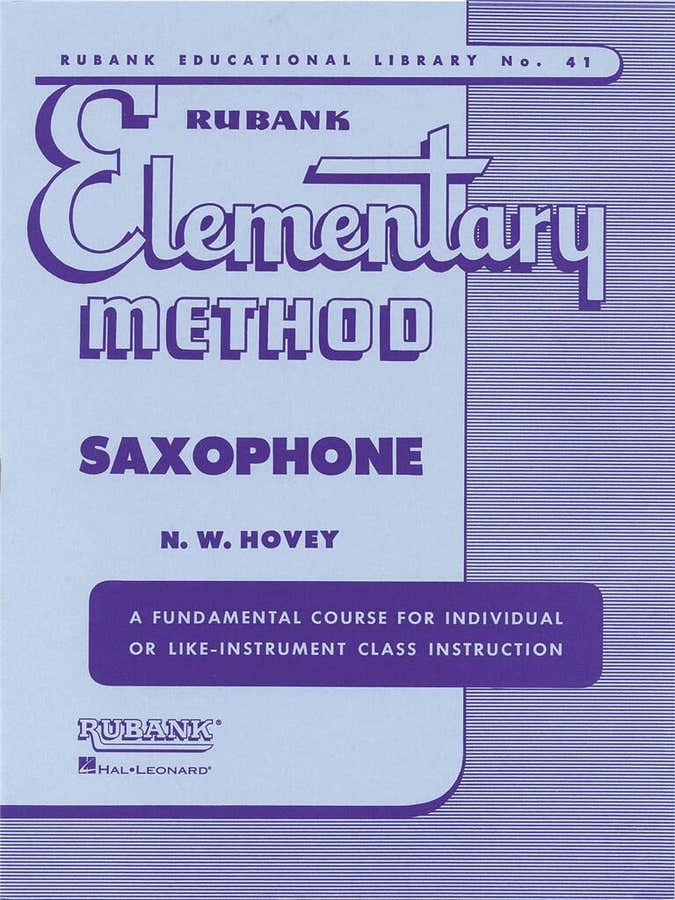 Gower & Voxman - Rubank Elementary Method - Saxophone