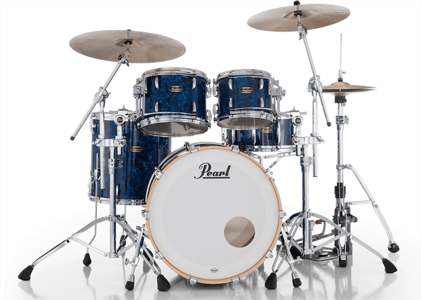 Pearl Masters Maple Gum Stage 22 GYROLOCK-l Abalone Azul