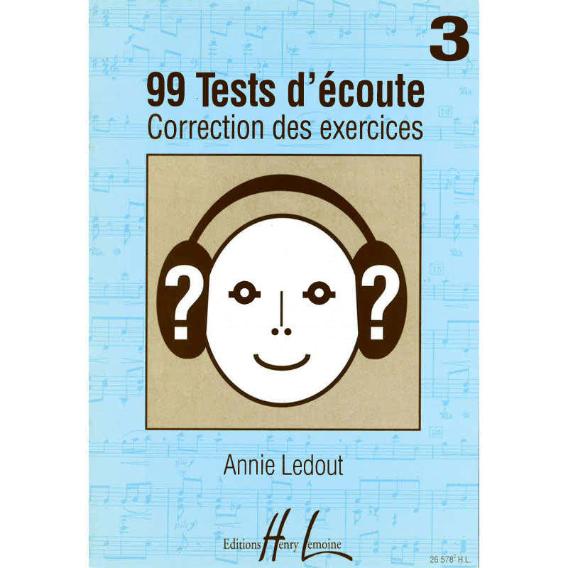 Ledout A. - Corrigés 99 Tests D'écoute Vol.3