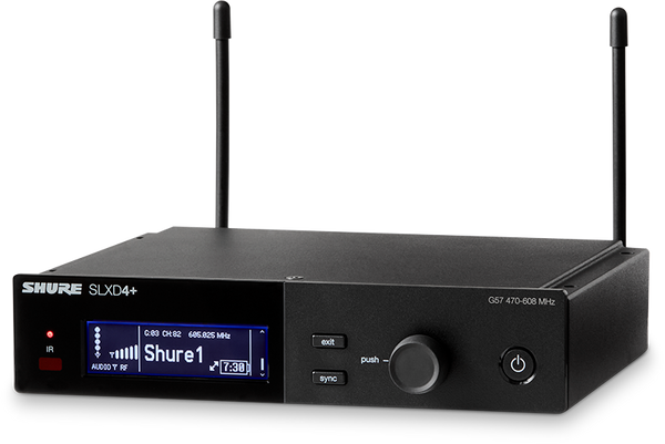 Shure SLXD4+E-G65