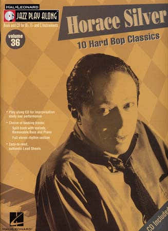 SILVER HORACE - JAZZ PLAY ALONG VOL.36 + CD - Bb Eb C INSTRUMENTS
