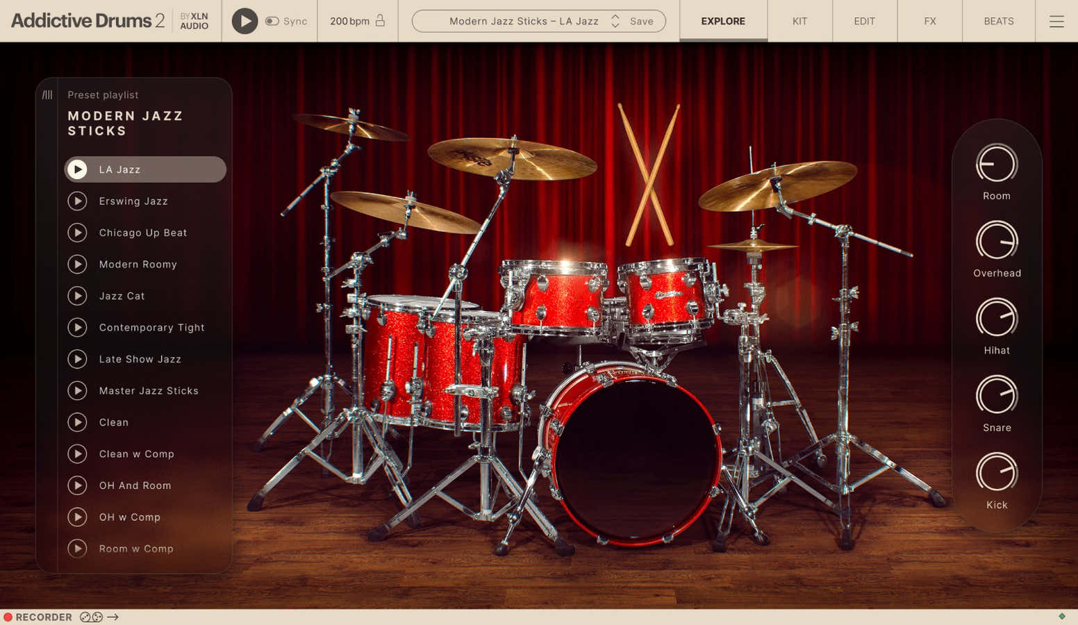 Addictive Drums 2 Modern Jazz Baquetas ADpak
