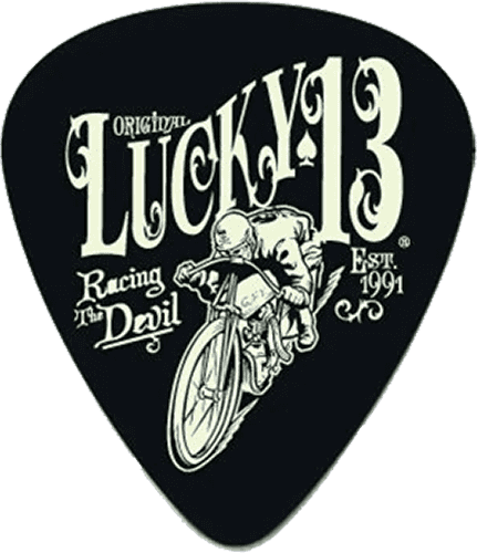 36 x 1,00mm Lucky 13 Series III Preto #18 Vintagespeed