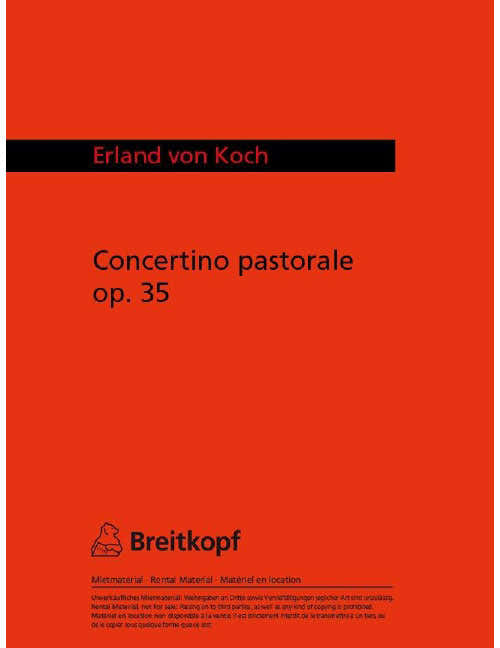 Koch - Concertino Pastorale Op. 35