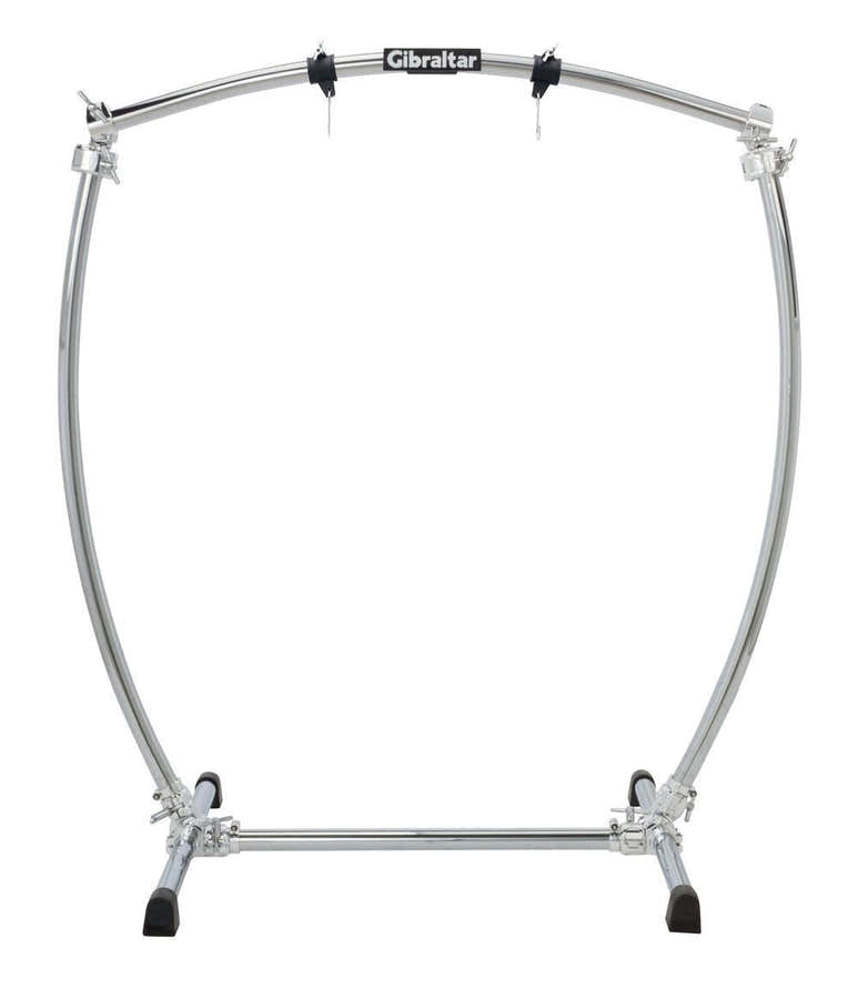 SPECIAL STANDS CHROME SERIES CURVED GONG STAND GCSCG-L