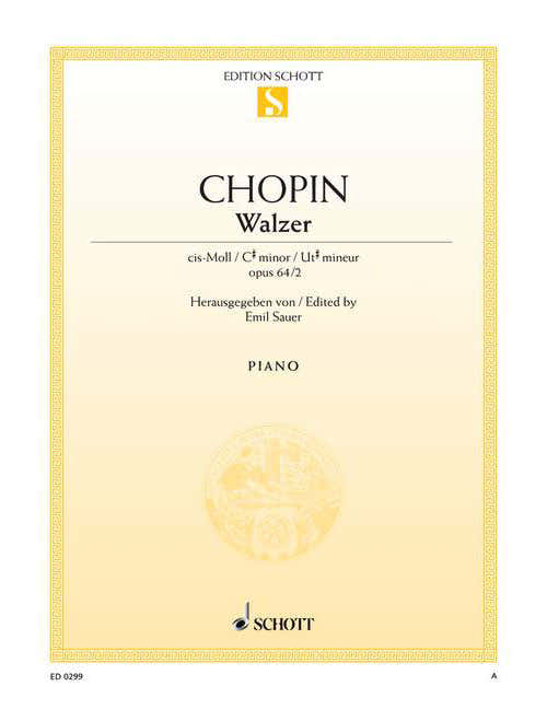 Chopin - Valse Ut Dièse Mineur Op. 64/2 - Piano