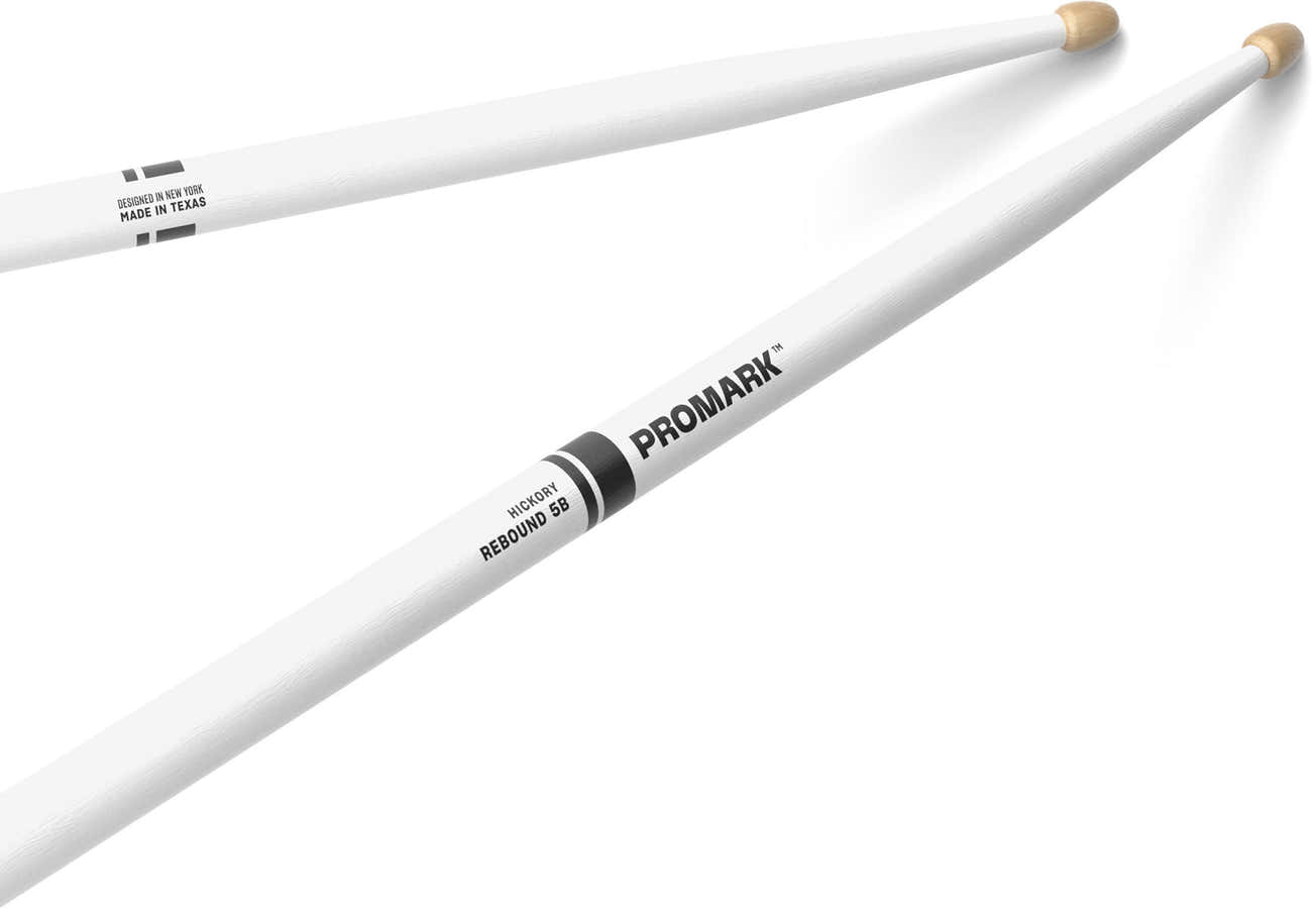 RBH595AW-WHITE - Rebound 5B ponta de madeira em forma de bolota branca