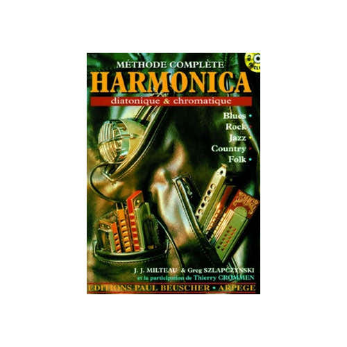 Paul Beuscher Publications Méthode complète d'harmonica diatonique et chromatique