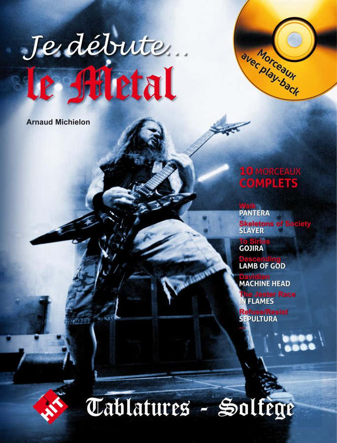 Começo com guitarra Metal
